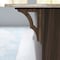Ekena Millwork 1 3/4"W x 8 1/2"D x 12"H Large Avila Wood Bracket, Walnut BKTW01X08X12AVWA - alternate 2